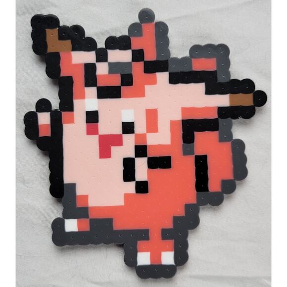 Clefable Menu Icon Pokemon Perler Bead Pixel Art - Picture 1 of 2